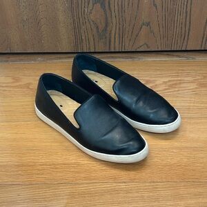 Birdies The Swift Black Leather Sneaker Size 8